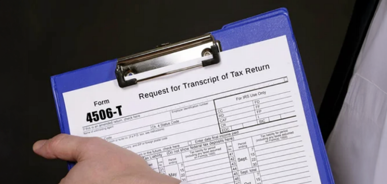 Step-by-Step Instructions for Completing IRS Form 4506-T - Local Tax